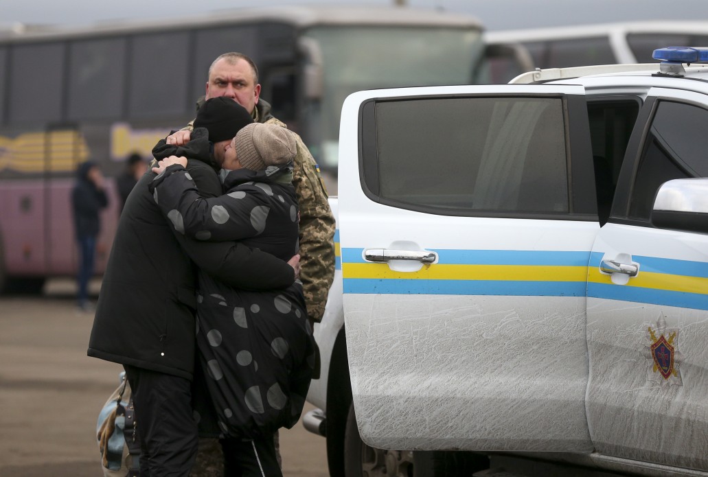 76 українців були звільнені й повернулися з ОРДЛО на підконтрольну Україні територію