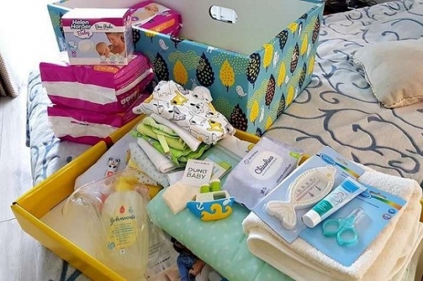    Усі пологові будинки області 100% забезпечені «пакунками малюка»  