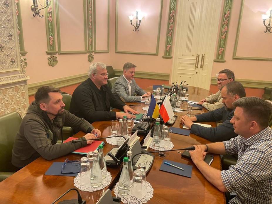 Андрій Сибіга провів зустріч з польською делегацією