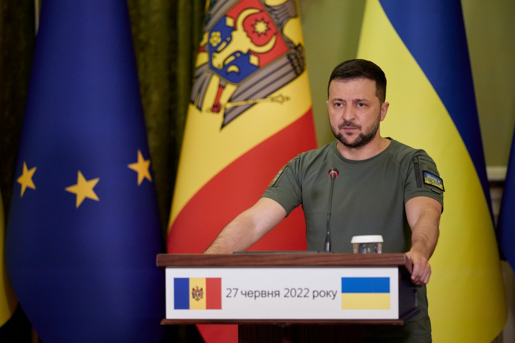 Україна відповідно реагуватиме на загрози з боку Придністров’я – Володимир Зеленський